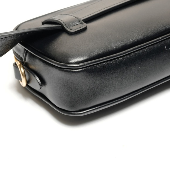 Miu Miu Miu logo leather waist bag in soft calfskin, black, WS26611 - Picture 7 of 13